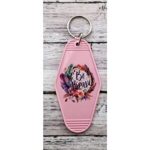 Be brave hotel keychain